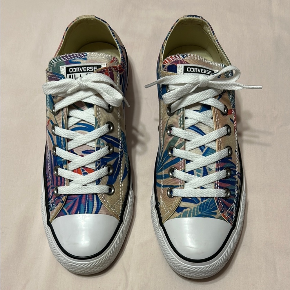 Converse Floral Canvas Sneakers